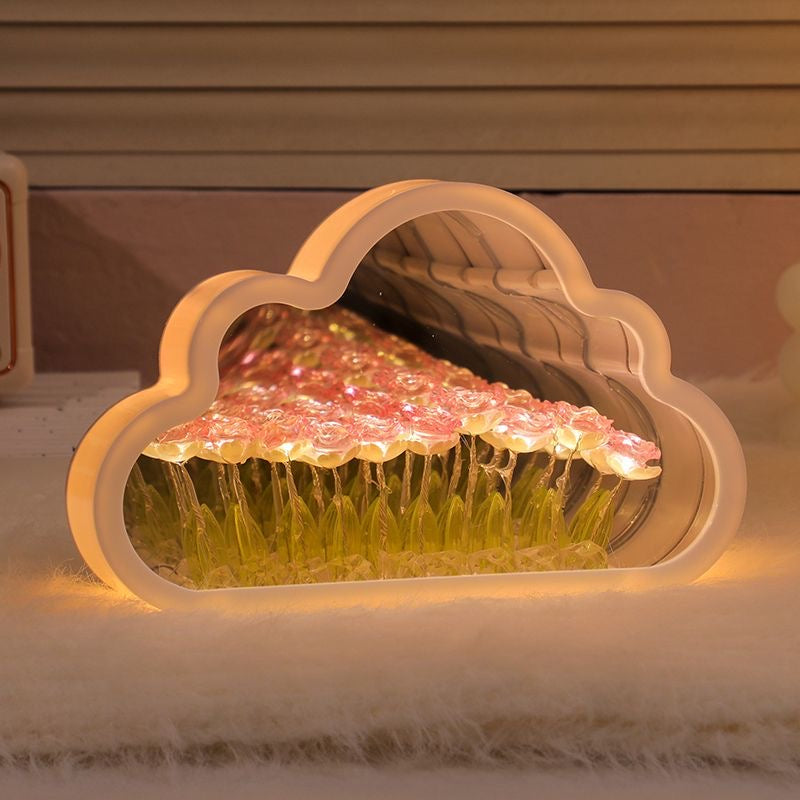 Lampara De Rosas Nube Infinita